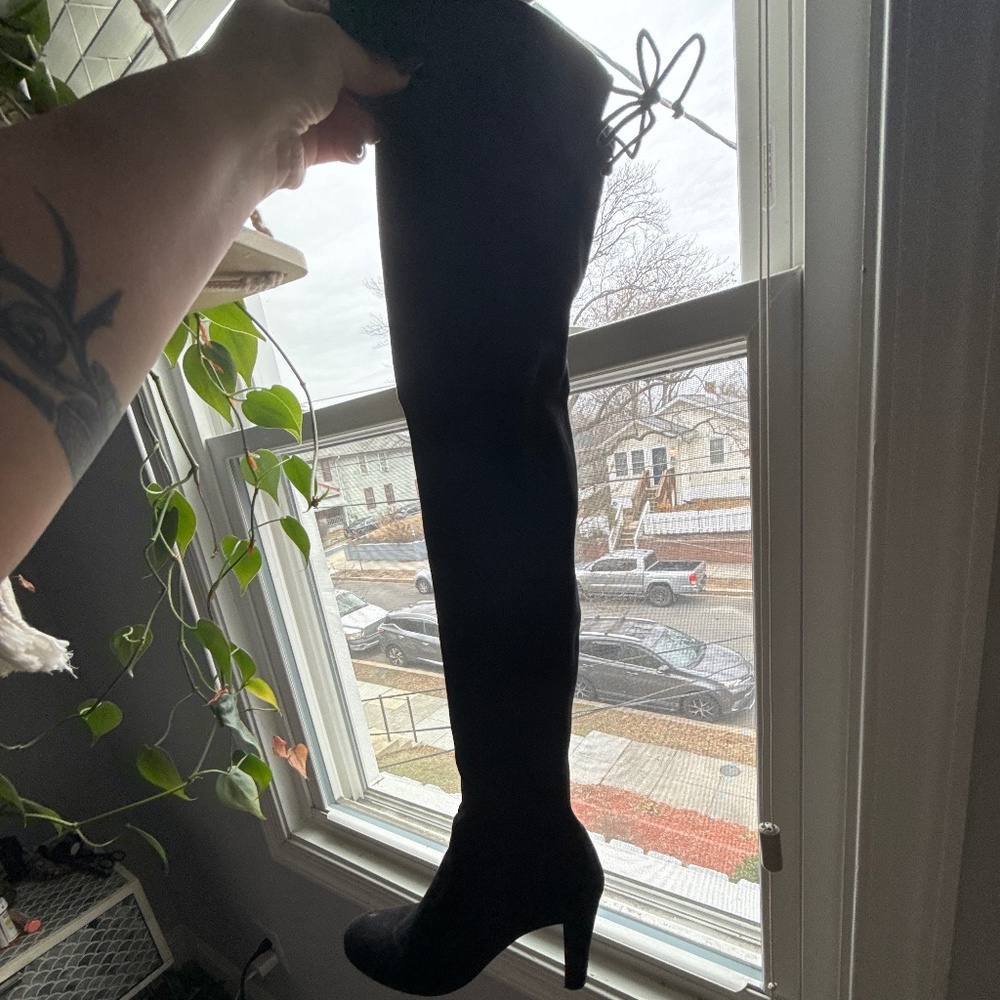 Stuart Wietzman over the knee boot